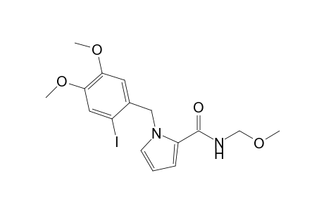1-(2-Iodo-4,5-dimethoxybenzyl)pyrrole-2-carboxylic acid methoxy methyl amide