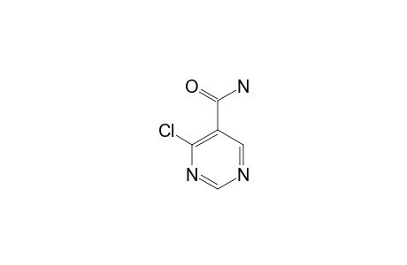 4-CHLORO-5-PYRIMIDINE-CARBOXAMIDE