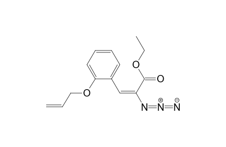 2-Propenoic acid, 2-azido-3-[2-(2-propenyloxy)phenyl]-, ethyl ester