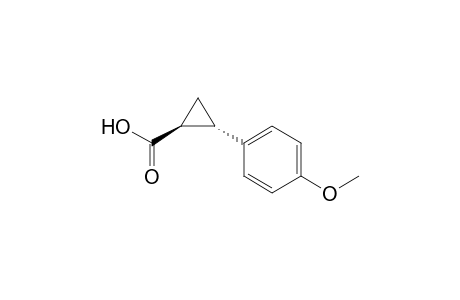 2-(4-methoxyphenyl)-1-cyclopropanecarboxylic acid