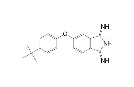 3-azanylidene-5-(4-tert-butylphenoxy)isoindol-1-amine