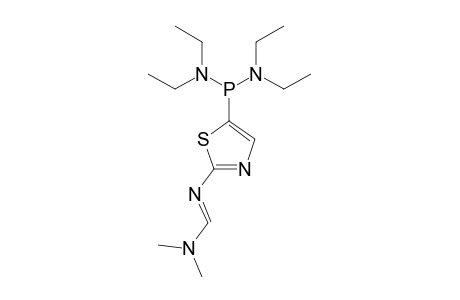 TETRAETHYLDIAMIDE_OF_5-[2-(3-METHYL-1,3-DIAZABUT-1-ENYL)-THIAZOLYL]-PHOSPHINIC_ACID