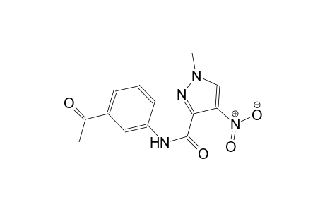 N-(3-acetylphenyl)-1-methyl-4-nitro-1H-pyrazole-3-carboxamide