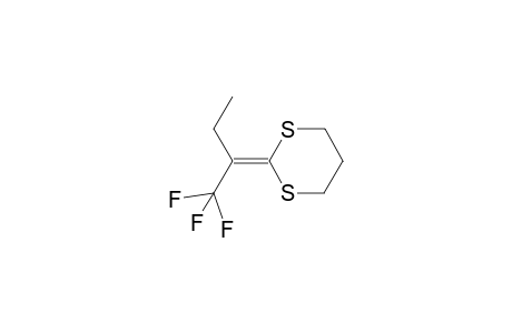 2-[1-(Trifluoromethyl)propenylidene]-1,3-dithiane
