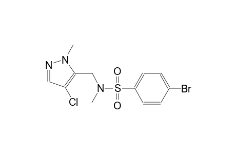 benzenesulfonamide, 4-bromo-N-[(4-chloro-1-methyl-1H-pyrazol-5-yl)methyl]-N-methyl-