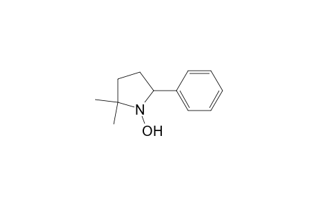 Pyrrolidine, 1-hydroxy-2,2-dimethyl-5-phenyl-