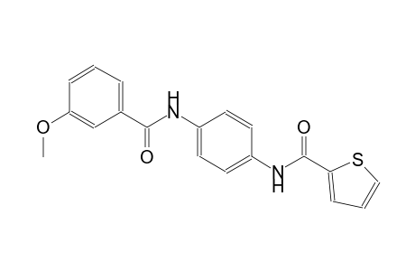 2-thiophenecarboxamide, N-[4-[(3-methoxybenzoyl)amino]phenyl]-