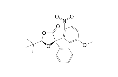 (2S,5R)-2-tert-Butyl-5-(5-methoxy-2-nitrophenyl)-5-phenyl-1,3-dioxolan-4-one