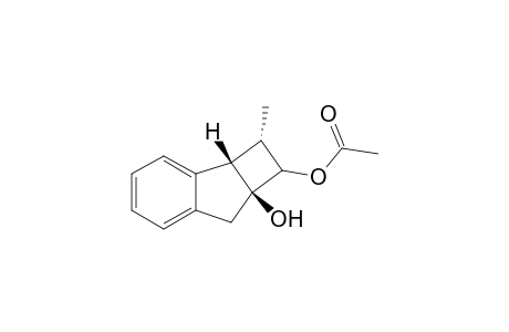 (+-)-(2.alpha.,2a.beta.,7a.beta.)-7a-Hydroxy-2,2a,7,7a-tetrahydro-1H-cyclobuta[a]indene-2-methyl acetate