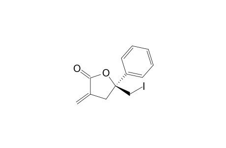 (S)-5-(Iodomethyl)-3-methylene-5-phenyldihydrofuran-2-one