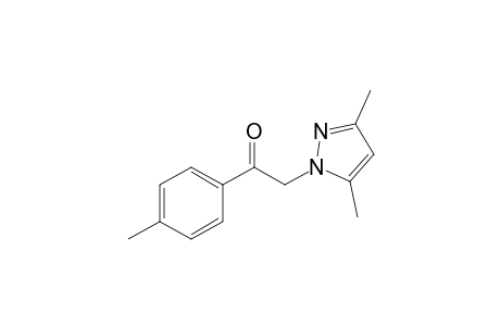 1-(4-Methylphenacyl)-3,5-dimethylpyrazole