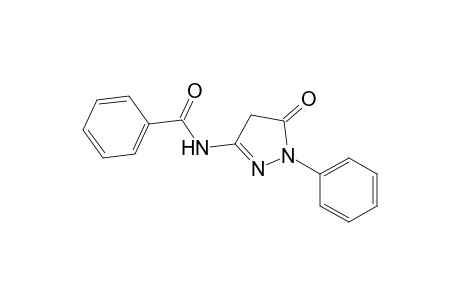 Benzamide, N-(4,5-dihydro-5-oxo-1-phenyl-1H-pyrazol-3-yl)-