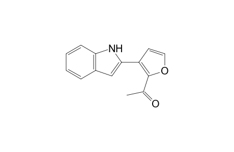 1-[3-(1H-indol-2-yl)-2-furanyl]ethanone