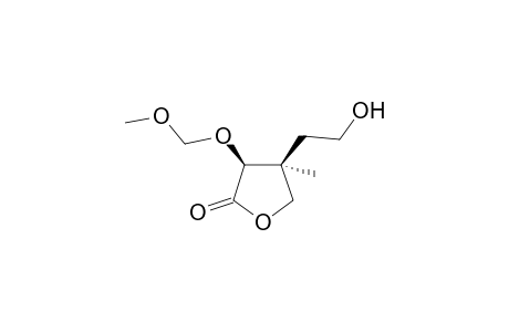 (3S,4S)-4-(2-hydroxyethyl)-3-(methoxymethoxy)-4-methyl-2-oxolanone