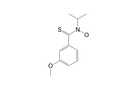 N-ISOPROPYL-3-METHOXYBENZOTHIOHYDROXAMIC-ACID