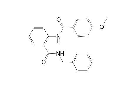 benzamide, 2-[(4-methoxybenzoyl)amino]-N-(phenylmethyl)-