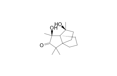 (4S,5R,6S)-4,6-dihydroxy-2,2,4,6-tetramethyltricyclo[3.3.3.0(1,5)]undecan-3-one