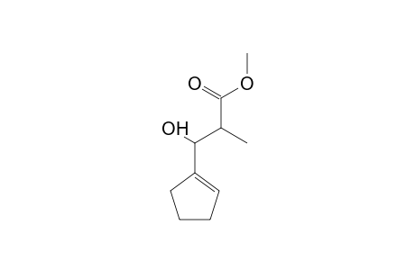 3-(1-cyclopentenyl)-3-hydroxy-2-methylpropanoic acid methyl ester