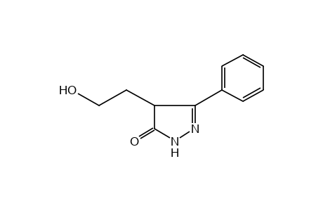 4-(2-HYDROXYETHYL)-3-PHENYL-2-PYRAZOLIN-5-ONE