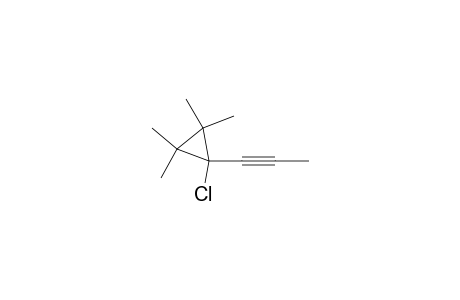 Cyclopropane, 1-chloro-2,2,3,3-tetramethyl-1-(1-propynyl)-