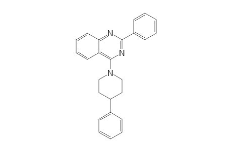 2-(Phenyl)-4-(4-phenylpiperidino)-quinazoline