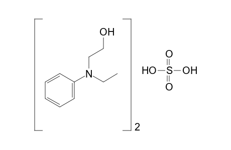2-(N-ethylanilino)ethanol, sulfate(2:1)(salt)