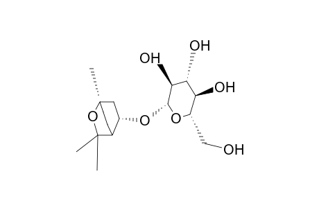 (1S,3R,4R)-1,8-EPOXY-P-MENTHAN-3-YL O-B-D-GLUCOPYRANOSIDE