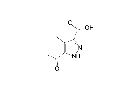 5-acetyl-4-methylpyrazole-3-carboxylic acid