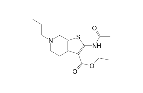 ethyl 2-(acetylamino)-6-propyl-4,5,6,7-tetrahydrothieno[2,3-c]pyridine-3-carboxylate
