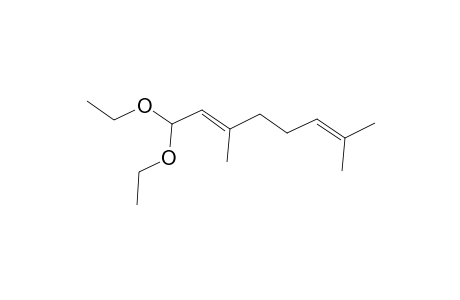 (2E)-1,1-Diethoxy-3,7-dimethyl-2,6-octadiene
