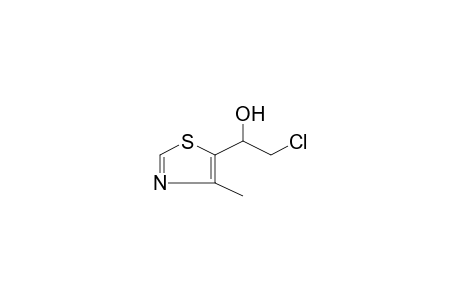 2-Chloro-1-(4-methyl-1,3-thiazol-5-yl)ethanol