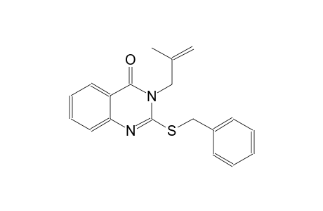 2-(benzylsulfanyl)-3-(2-methyl-2-propenyl)-4(3H)-quinazolinone
