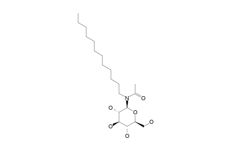 CIS-N-DODECYL-N-(BETA-D-GLUCOPYRANOSYL)-ACETAMIDE