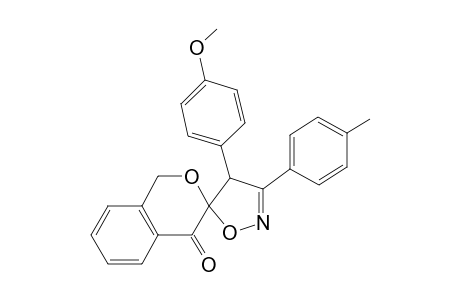 4'-(4-Methoxyphenyl)-3'-(4-methylphenyl)-4'H-spiro[isochromen-3,5'-isoxazol]-4(1H)-one