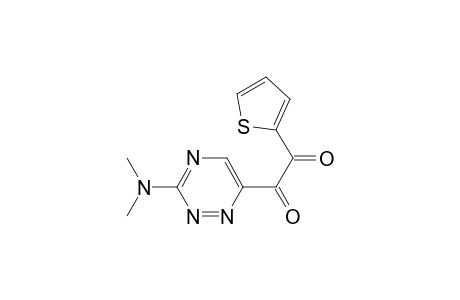 1-(3-Dimethylamino-[1,2,4]triazin-6-yl)-2-thiophen-2-yl-ethane-1,2-dione