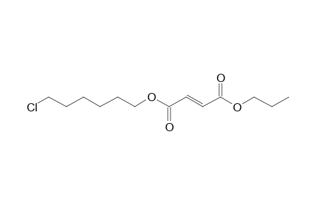 Fumaric acid, 6-chlorohexyl propyl ester