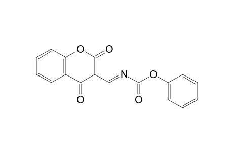 Phenyl N-(4-oxocoumarinyl)methylenecarbamate