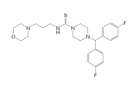 1-piperazinecarbothioamide, 4-[bis(4-fluorophenyl)methyl]-N-[3-(4-morpholinyl)propyl]-