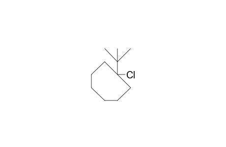 1-tert-Butyl-1-chloro-cycloheptane