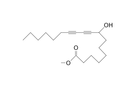 8-Hydroxy-octadeca-9,11-diynoic acid, methyl ester