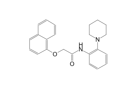 2-(1-naphthyloxy)-N-[2-(1-piperidinyl)phenyl]acetamide