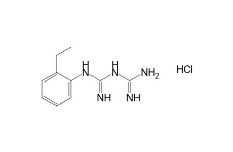 1-(o-ethylphenyl)biguanide, monohydrochloride
