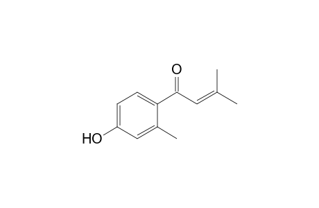 1-(4-Hydroxy-2-methylphenyl)-3-methyl-2-buten-1-one