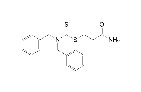 N,N-dibenzyldithiocarbamic acid, 2-carbamoylethyl ester
