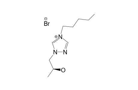 (S)-(+)-1-(2-HYDROXYPROPYL)-4-PENTYL-1H-1,2,4-TRIAZOL-4-IUM-BROMIDE