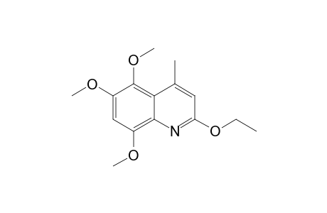 2-Ethoxy-5,6,8-trimethoxy-4-methylquinoline