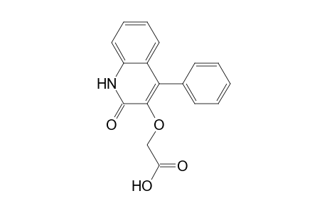 2-Oxo-4-phenyl-1,2-dihydroquinolin-3-yloxyacetic acid