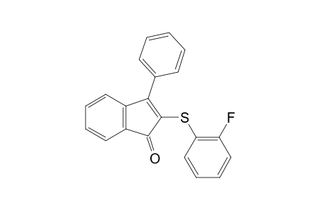 2-(2-fluorophenylthio)-3-phenylindenone
