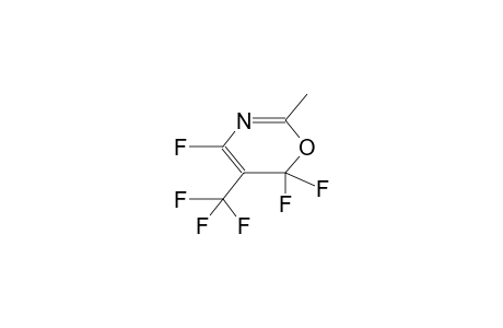 4,6,6-TRIFLUORO-2-METHYL-5-TRIFLUOROMETHYL-6H-1,3-OXAZINE