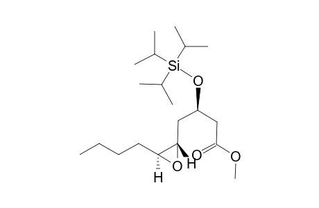 (3RS,5SR,6SR)-Methyl 5,6-epoxy-3-triisopropylsilyloxydecanoate